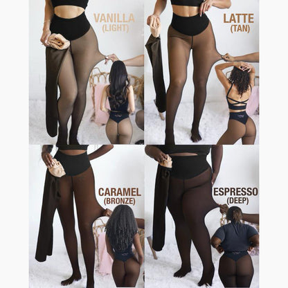 NEW COMPRESSION BAND & ONE SEAM OPTION! THE ORIGINAL MAGIC FLEECE LINED LEGGINGS